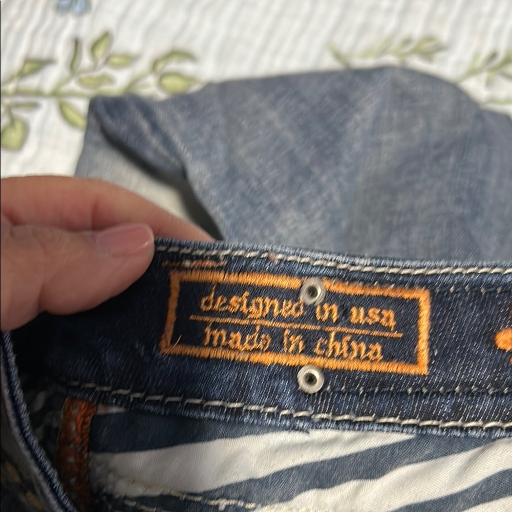 Rock Revival Blue Denim Jeans - Picture 8 of 12